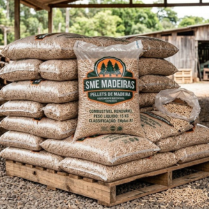 Pellets de madeira