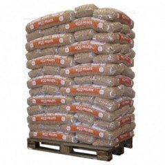 Pellets ECOPOWER – Palete com 65 Sacos de 15 kg Pellets ECOPOWER – Palete com 65 Sacos de 15 kg